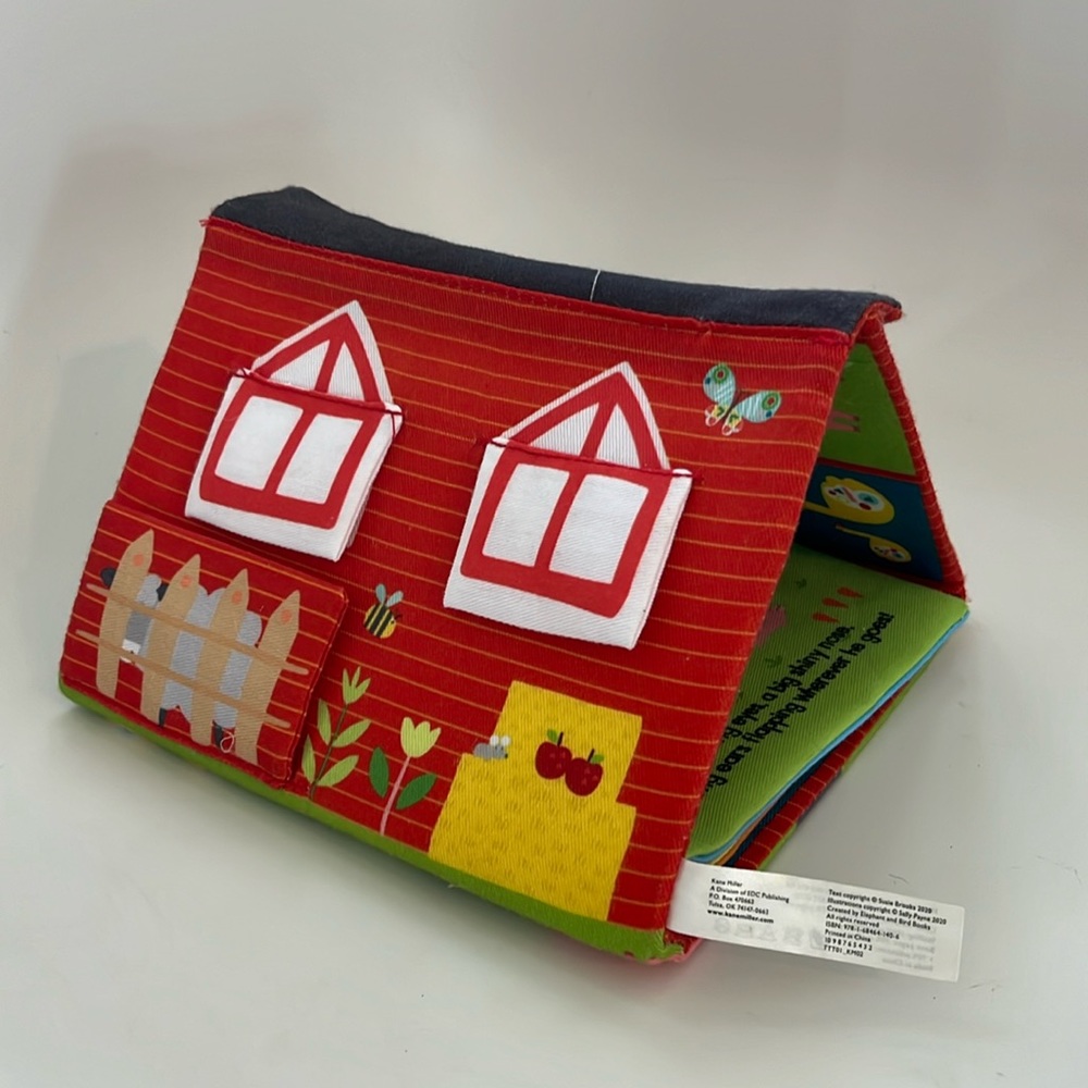 Kane Miller Farmyard Tummy Time soft baby books